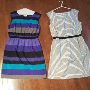 2 LOFT dresses. Size M.